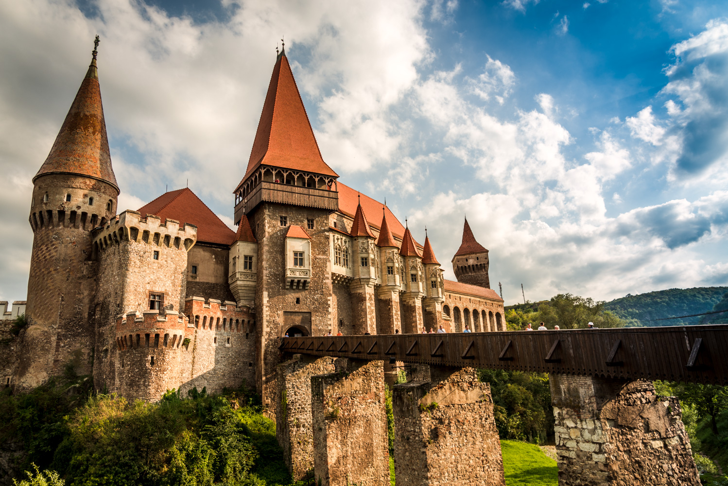 Le château de Corvin Roumanie